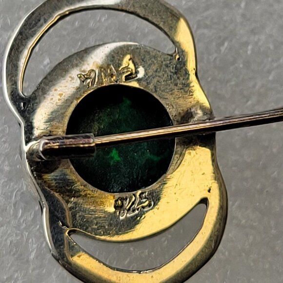 Abalone Earrings with Silver - Picture 5 of 16